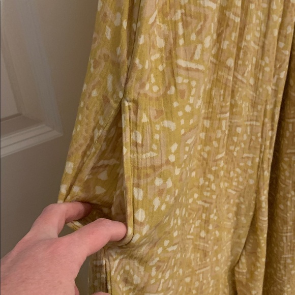 Cost Plus World Market Mustard Jumpsuit - Picture 5 of 8